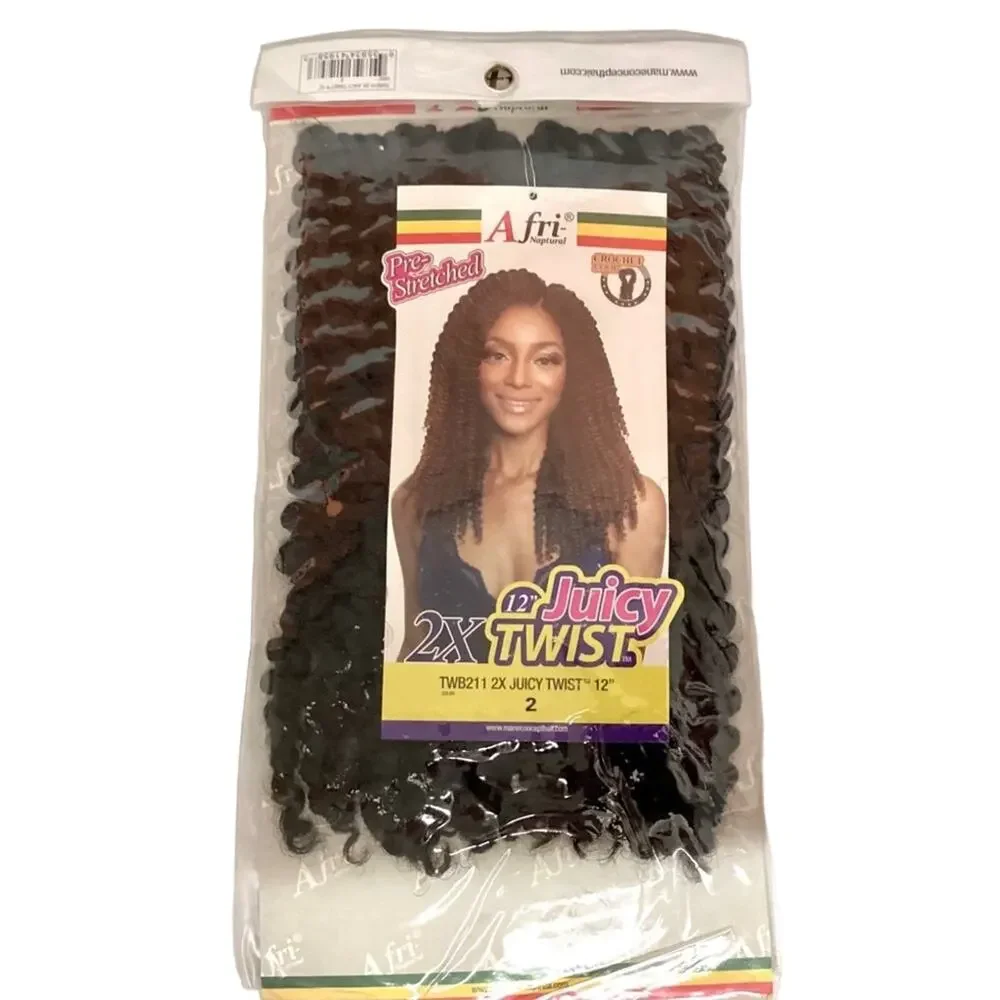 Mane Concept Afri-Naptural Crochet Braid 2X Juicy Twist 12